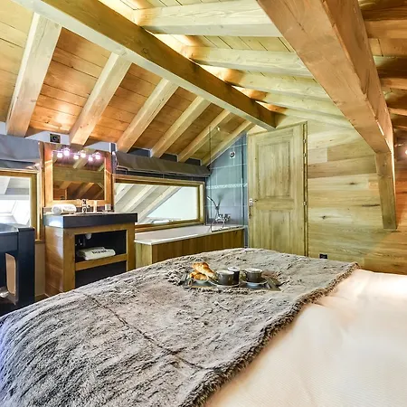 Chalet Chalet Luxueusement Renove A *